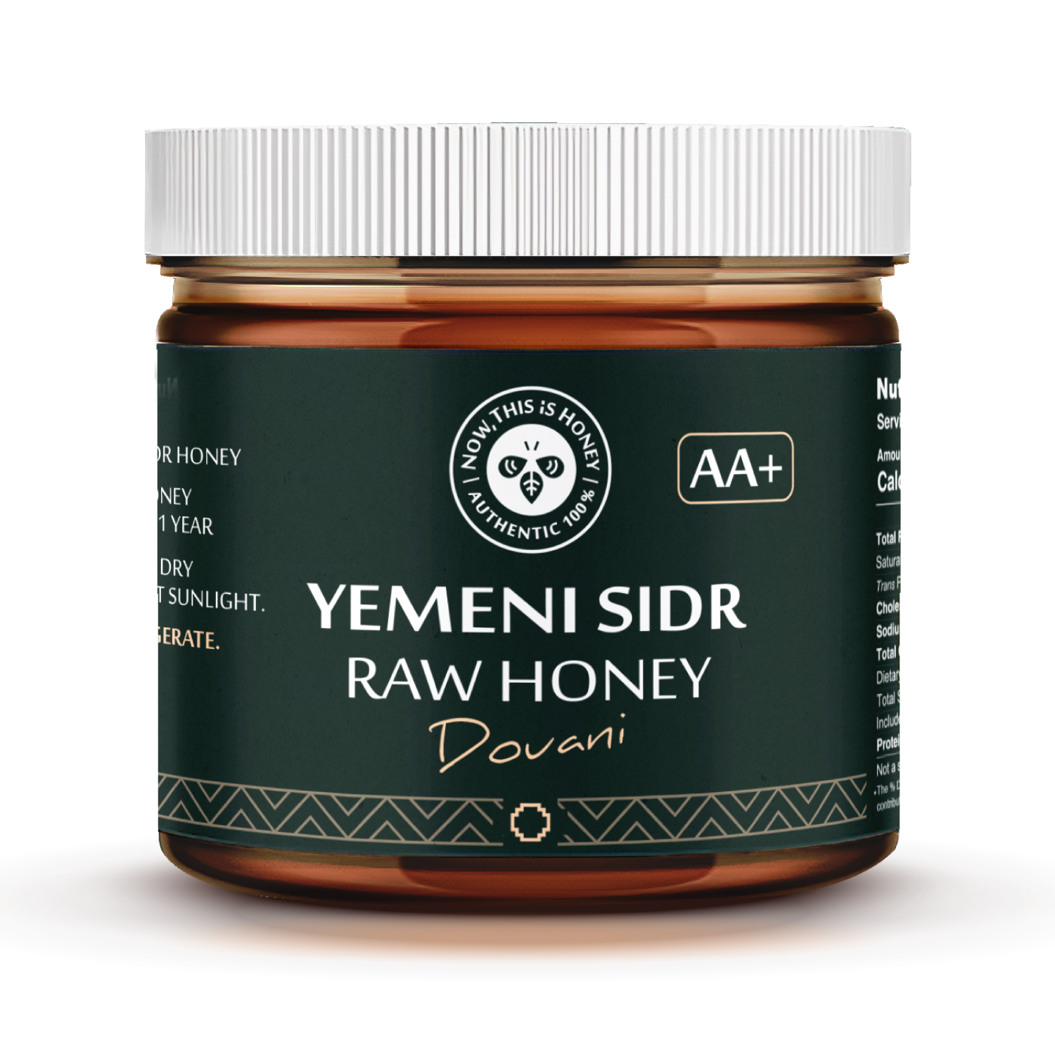 Royal Grade AA+ Raw Yemeni Sidr Honey (10 oz) - Douani Sidr Honey