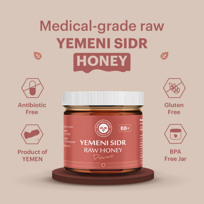 Grade BB+ Raw Yemeni Sidr Honey - Douani Sidr Honey