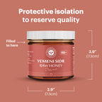 Premium Grade BB+ Raw Yemeni Sidr Honey (10 oz) - Douani Sidr Honey