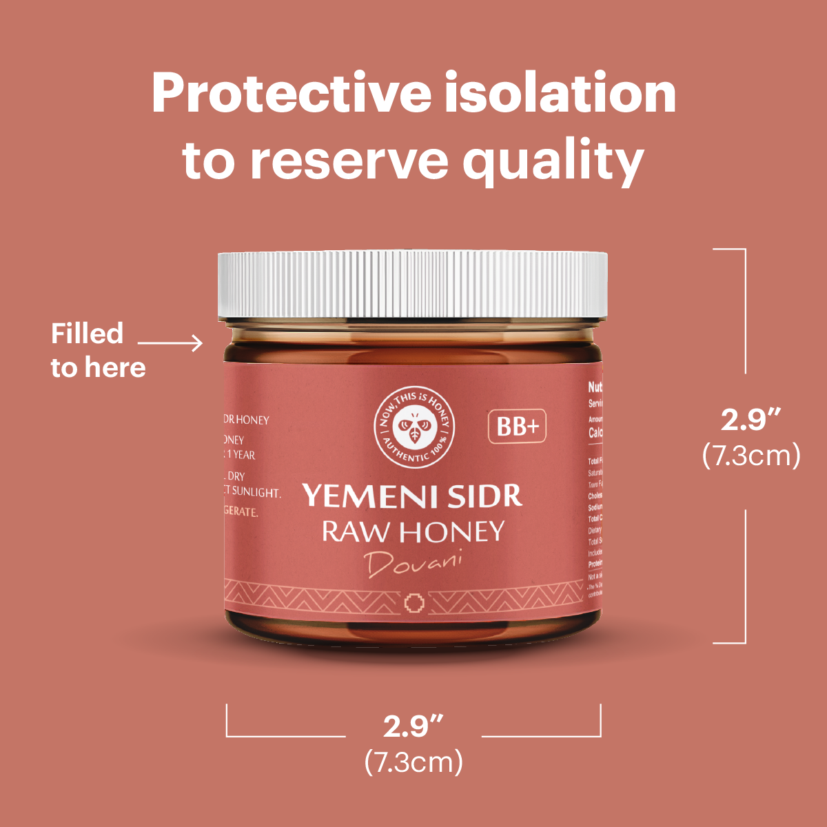 Grade BB+ Raw Yemeni Sidr Honey - Douani Sidr Honey