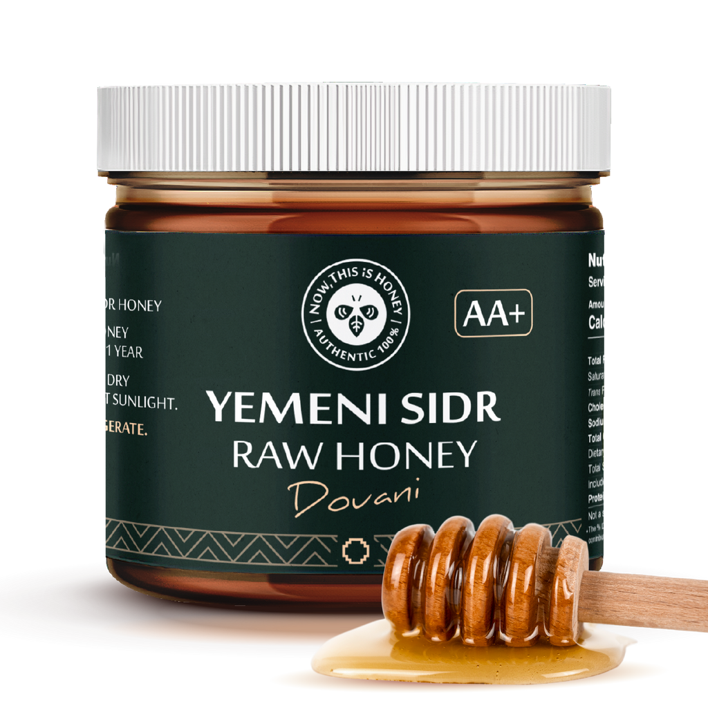 Royal Grade AA+ Raw Yemeni Sidr Honey (10 oz) - Douani Sidr Honey