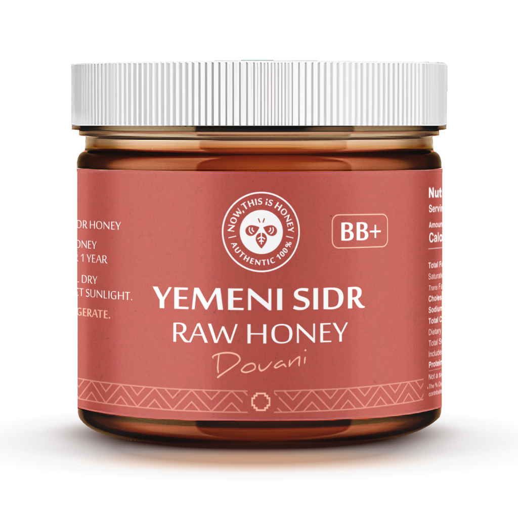 Premium Grade BB+ Raw Yemeni Sidr Honey (10 oz) - Douani Sidr Honey