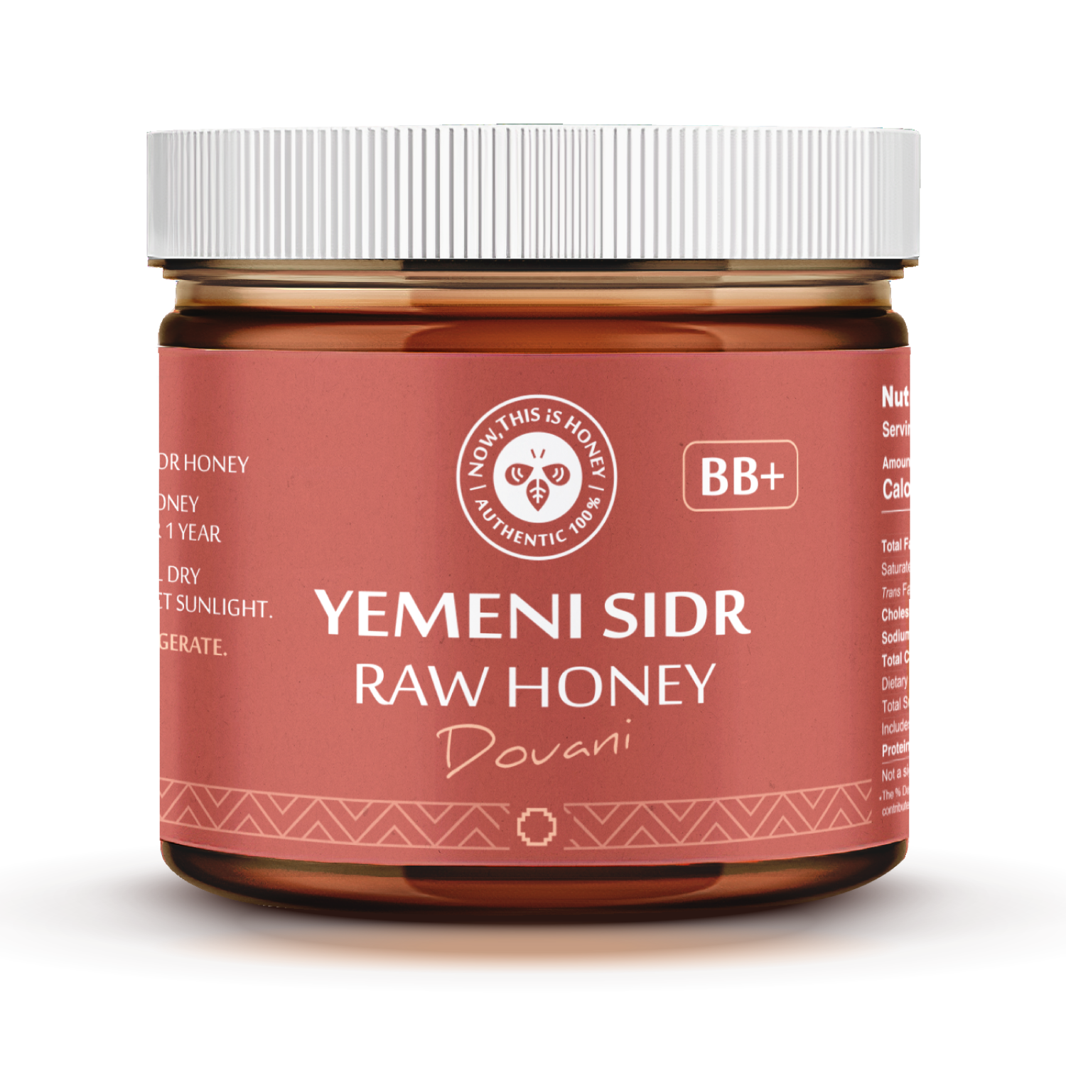 Premium Grade BB+ Raw Yemeni Sidr Honey (10 oz) - Douani Sidr Honey